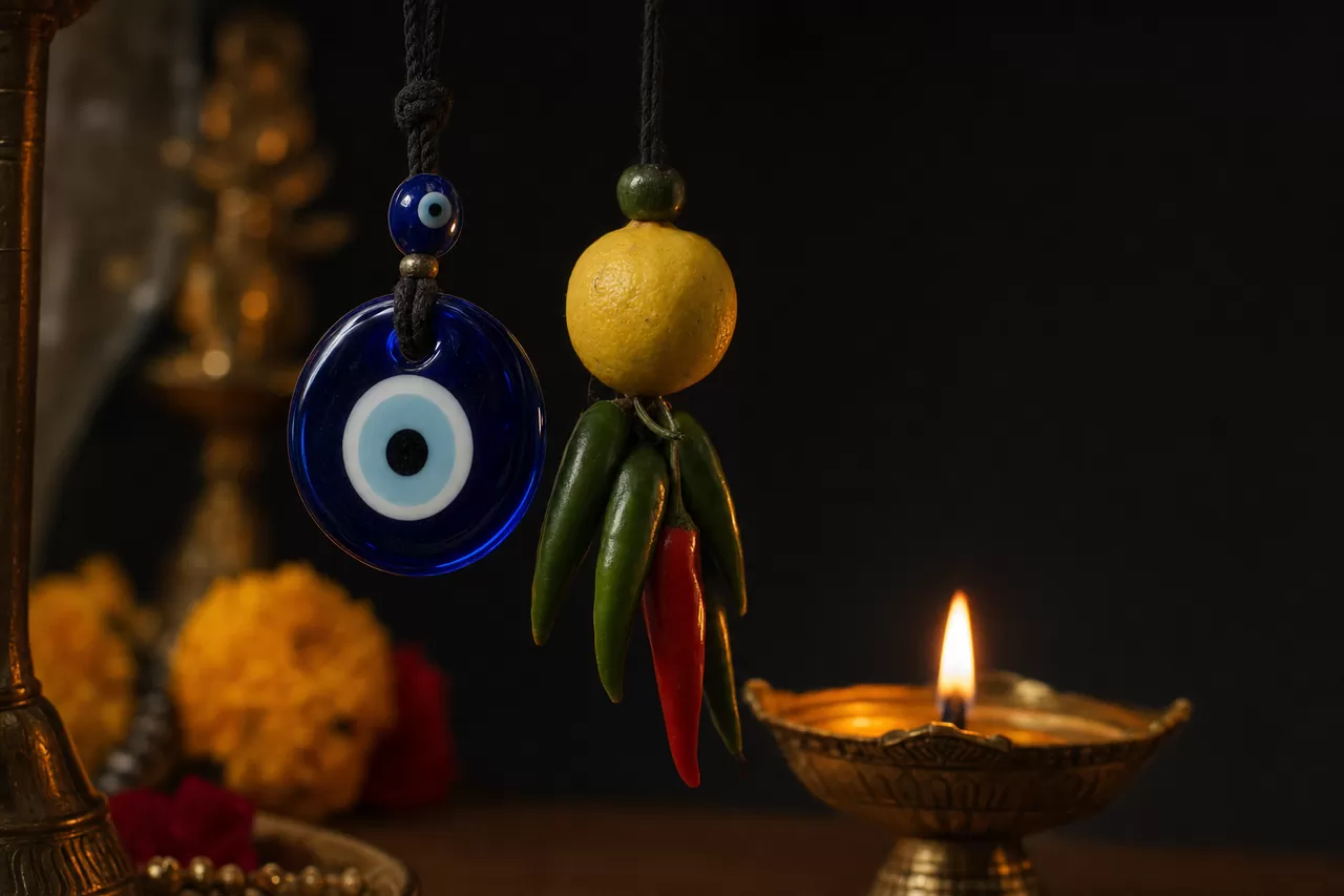 Evil eye and nazar removal protection ritual